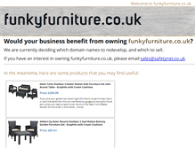 Tablet Screenshot of funkyfurniture.co.uk